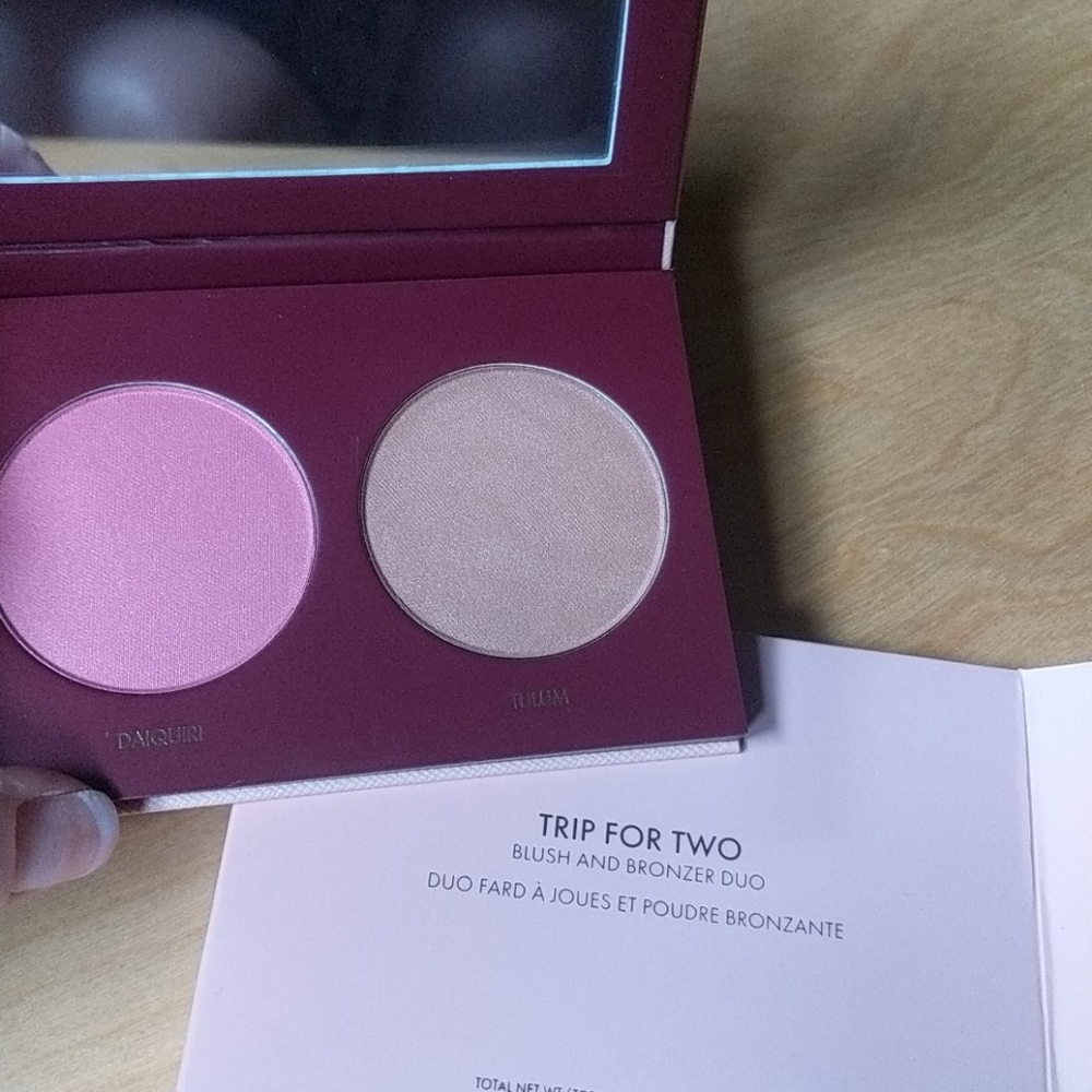Wander beauty blush/bronzer duo